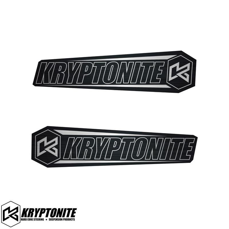 Load image into Gallery viewer, KRYPTONITE UPPER CONTROL ARM LOGO PLATES UCA88
