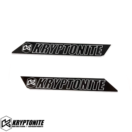 KRYPTONITE UPPER CONTROL ARM LOGO PLATES UCA99