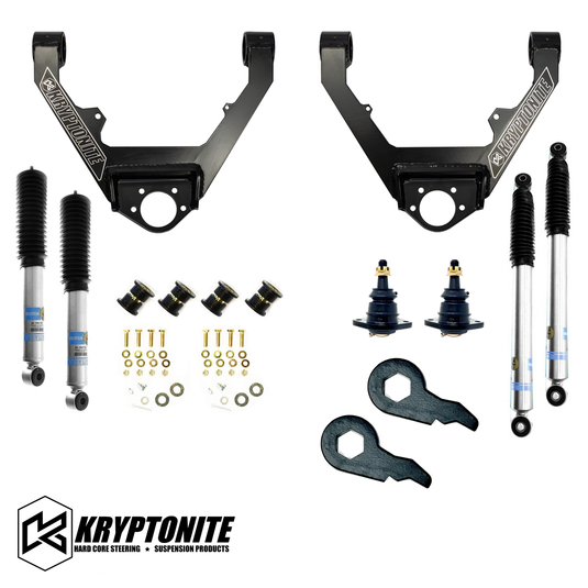 KRYPTONITE STAGE 3 LEVELING KIT WITH BILSTEIN SHOCKS 1/2 TON 6 LUG 1999-2006