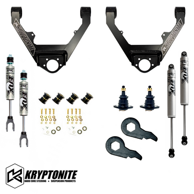 KRYPTONITE STAGE 3 LEVELING KIT WITH FOX SHOCKS 1/2 TON 6 LUG 1999-2006