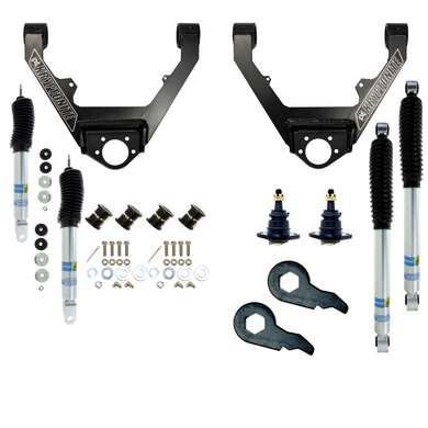 KRYPTONITE STAGE 3 LEVELING KIT WITH BILSTEIN SHOCKS 1999-2006 GM 1500 6 LUG TRUCKS/SUVS