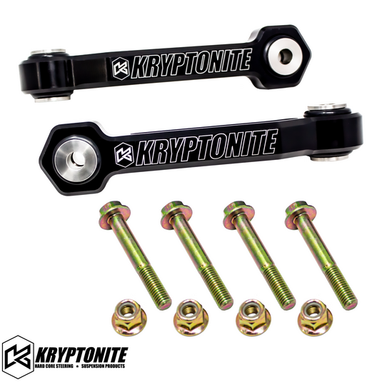 KRYPTONITE POLARIS RZR DEATH GRIP FRONT SWAY BAR LINKS PRO XP/TURBO S