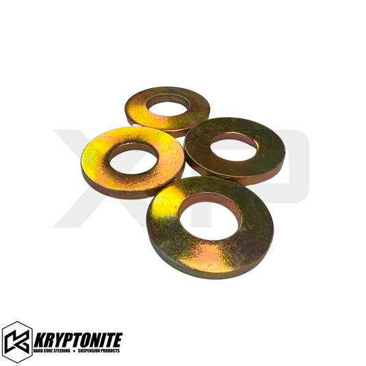 KRYPTONITE POLARIS RZR DEATH GRIP AXLE WASHER PACK 2014-2023 XP