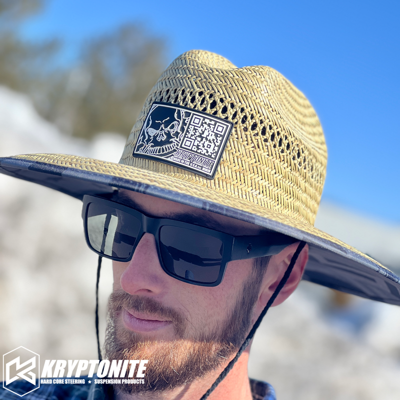 Load image into Gallery viewer, KRYPTONITE GRAPHIC STRAW HAT
