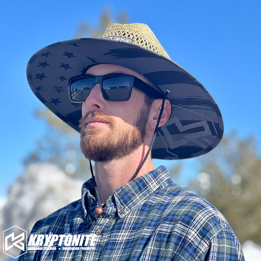 KRYPTONITE GRAPHIC STRAW HAT