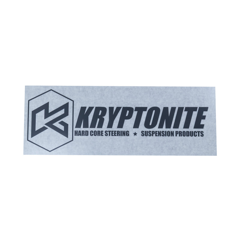 Load image into Gallery viewer, KRYPTONITE 15" BANNER VINYL TRANSFER STICKER
