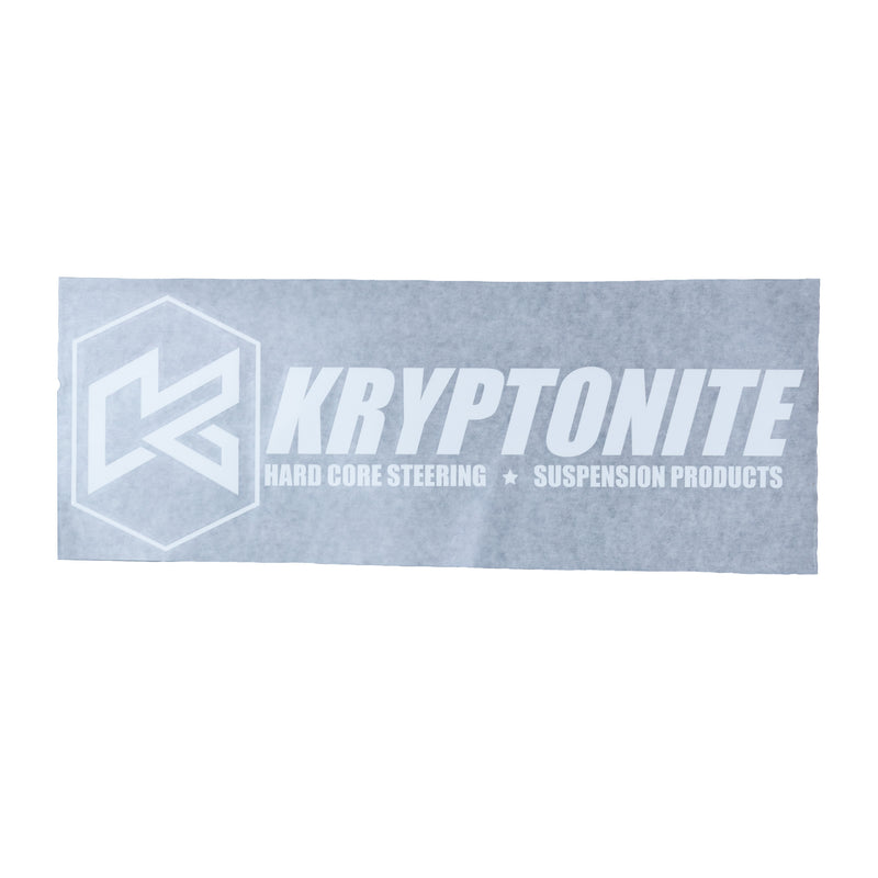 Load image into Gallery viewer, KRYPTONITE 15" BANNER VINYL TRANSFER STICKER
