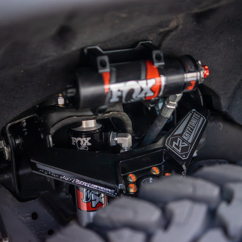 Load image into Gallery viewer, Kryptonite Stage 3 Leveling Kit with Fox 2.5 Performance Elite Shocks for 2011-2019 Chevy/GMC 2500HD/3500HD
