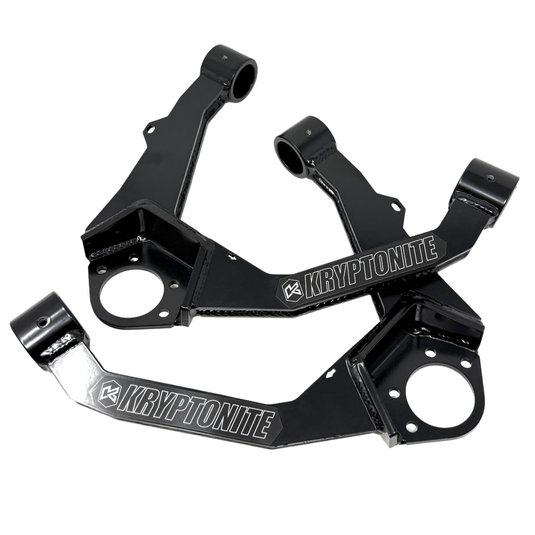KRYPTONITE UPPER CONTROL ARM KIT FOR 1/2 TON 6-LUG CHEVY/GMC TRUCKS 2014–2018