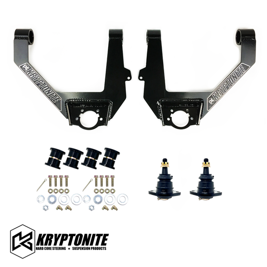 KRYPTONITE STAGE 3 LEVELING KIT WITH FOX SHOCKS FOR 1/2 TON 6-LUG CHEVY/GMC TRUCKS 2007–2018