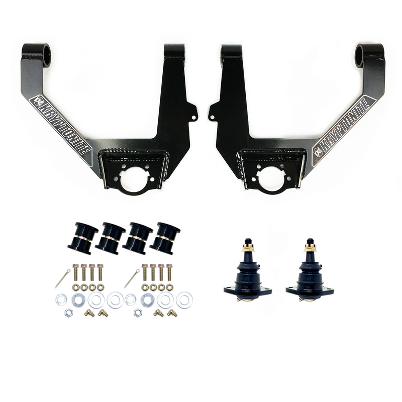 Load image into Gallery viewer, KRYPTONITE UPPER CONTROL ARM KIT FOR 1/2 TON 6-LUG CHEVY/GMC TRUCKS 2014–2018
