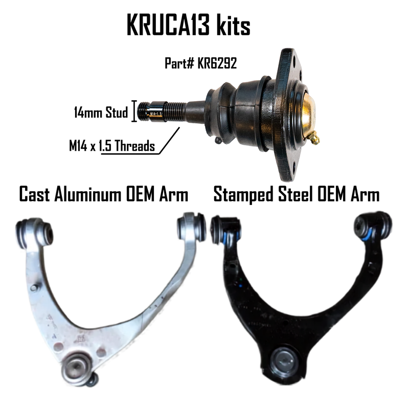 Load image into Gallery viewer, Kryptonite Upper Control Arm Kit for for 2014–2018 Chevy/GMC Trucks

