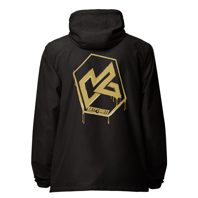 Load image into Gallery viewer, KRYPTONITE &#39;DRIPPING GOLD&#39; WINDBREAKER
