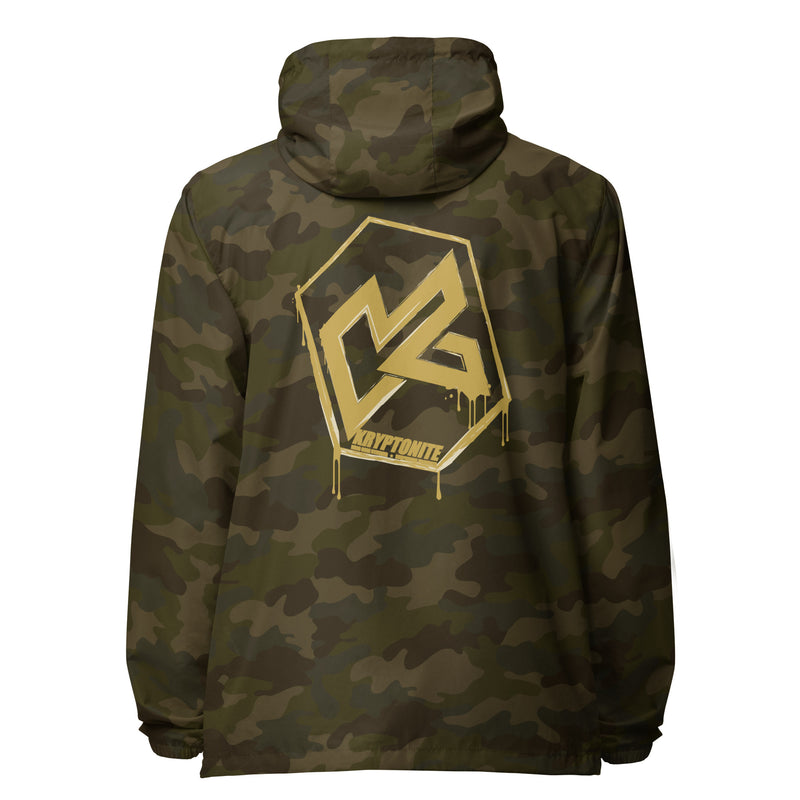 Load image into Gallery viewer, KRYPTONITE &#39;DRIPPING GOLD&#39; WINDBREAKER
