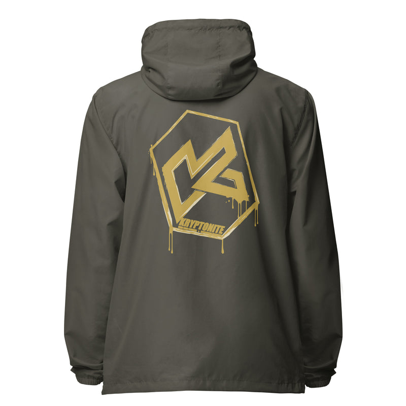 Load image into Gallery viewer, KRYPTONITE &#39;DRIPPING GOLD&#39; WINDBREAKER
