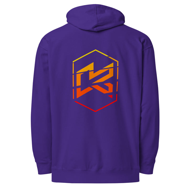 Load image into Gallery viewer, KRYPTONITE &#39;RETRO SUNSET&#39; HOODIE
