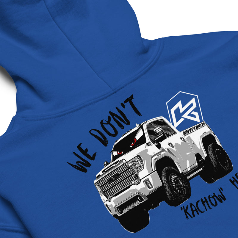 Load image into Gallery viewer, KRYPTONITE &#39;KACHOW&#39; YOUTH HOODIE
