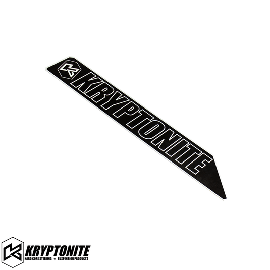 KRYPTONITE UPPER CONTROL ARM LOGO PLATE UCA10, UCA12, UCA13