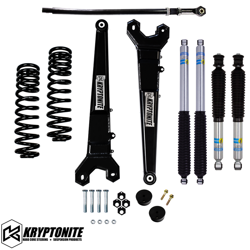 Load image into Gallery viewer, KRYPTONITE FORD SUPER DUTY F250/F350 STAGE 3 LEVELING KIT WITH BILSTEIN SHOCKS 2005-2016
