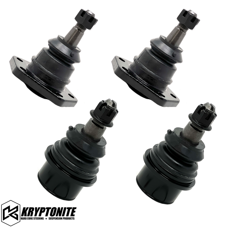 Load image into Gallery viewer, KRYPTONITE UPPER AND LOWER BALL JOINT PACKAGE DEAL (For Aftermarket Control Arms) 2011-2024
