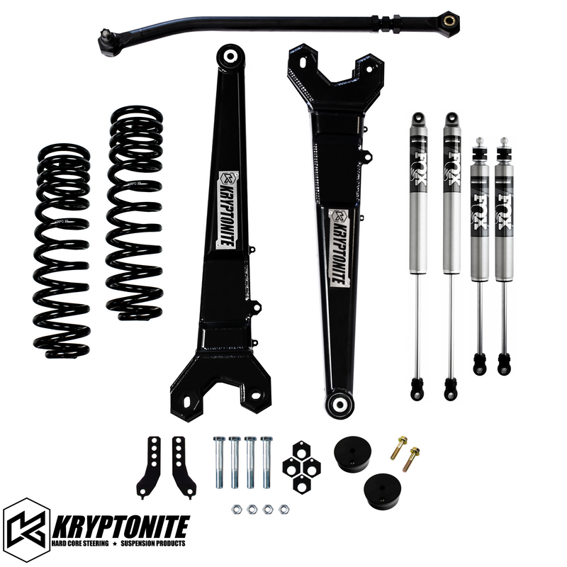 Load image into Gallery viewer, KRYPTONITE FORD SUPER DUTY F250/F350 STAGE 3 LEVELING KIT WITH FOX SHOCKS 2017-2024
