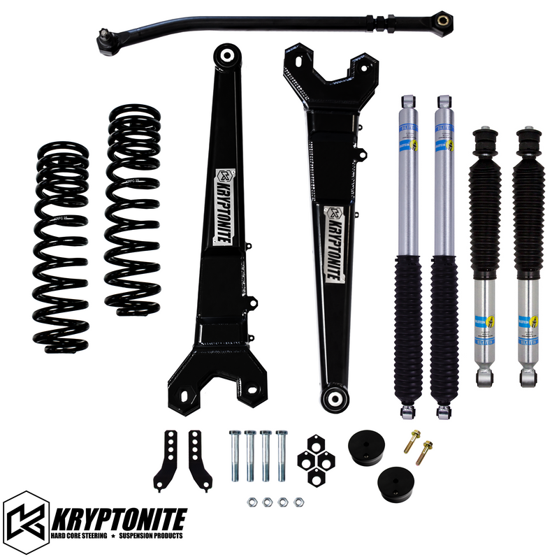 Load image into Gallery viewer, KRYPTONITE FORD SUPER DUTY F250/F350 STAGE 3 LEVELING KIT WITH BILSTEIN SHOCKS 2017-2024
