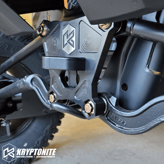 KRYPTONITE POLARIS RZR DEATH GRIP REAR RADIUS PLATE 2018-2021 TURBO S