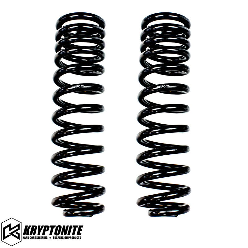 Load image into Gallery viewer, KRYPTONITE 2.5&quot; FORD POWERSTROKE F250/F350 LEVELING DUAL RATE COIL SPRINGS 2005-2024
