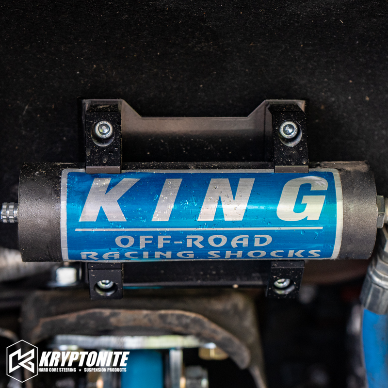 Load image into Gallery viewer, KRYPTONITE DEATH GRIP FRONT SHOCK RESERVOIR MOUNT KIT 2011+ GM
