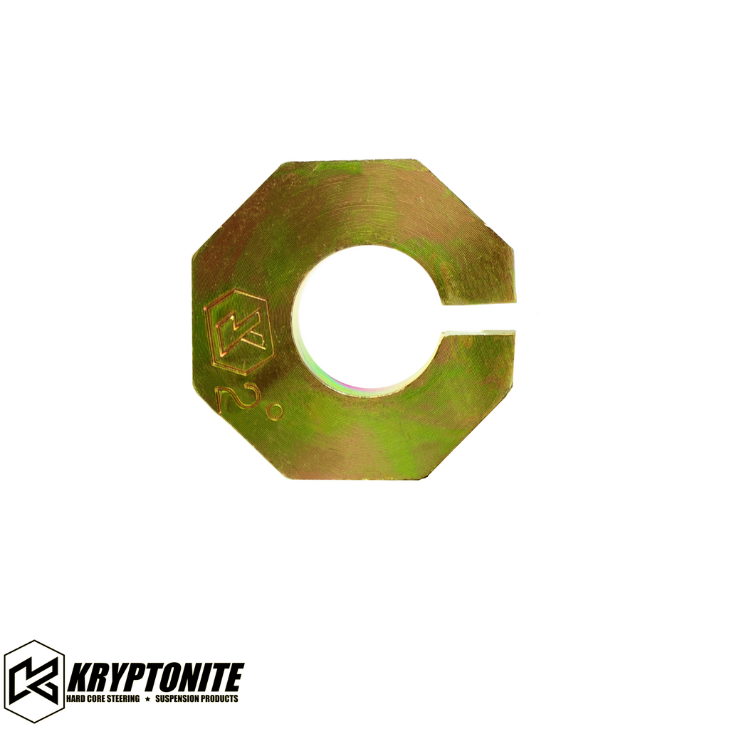 KRYPTONITE CASTER SHIM SET 2° FORD SUPER DUTY F250/F350 20052024