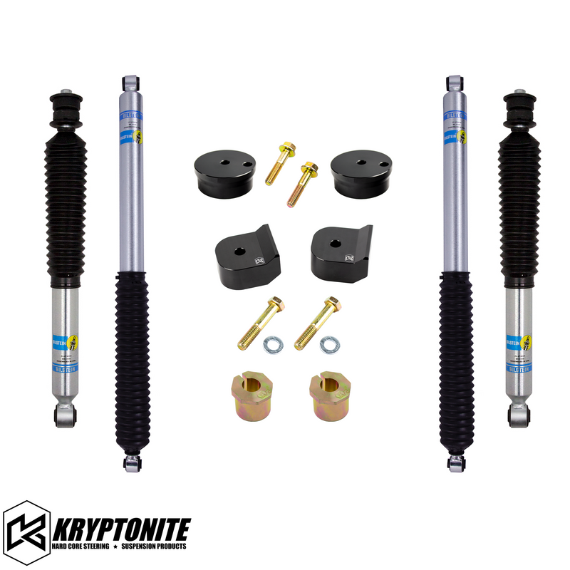 Load image into Gallery viewer, KRYPTONITE FORD SUPER DUTY F250/F350 STAGE 1 LEVELING KIT WITH BILSTEIN SHOCKS 2005-2016
