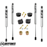 KRYPTONITE FORD SUPER DUTY F250/F350 STAGE 1 LEVELING KIT WITH FOX SHOCKS 2005-2016
