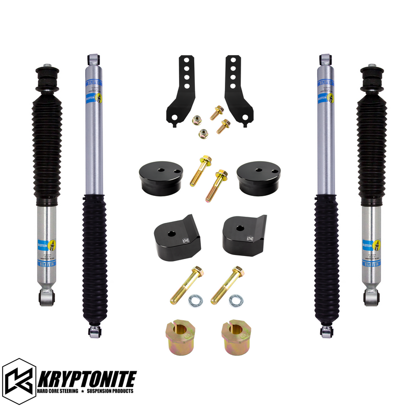 Load image into Gallery viewer, KRYPTONITE FORD SUPER DUTY F250/F350 STAGE 1 LEVELING KIT WITH BILSTEIN SHOCKS 2017-2024
