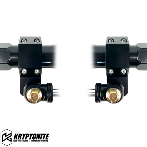KRYPTONITE FORD SUPER DUTY F250/F350 DEATH GRIP DUAL STEERING STABILIZER KIT 2005-2025 (KRFSS03)