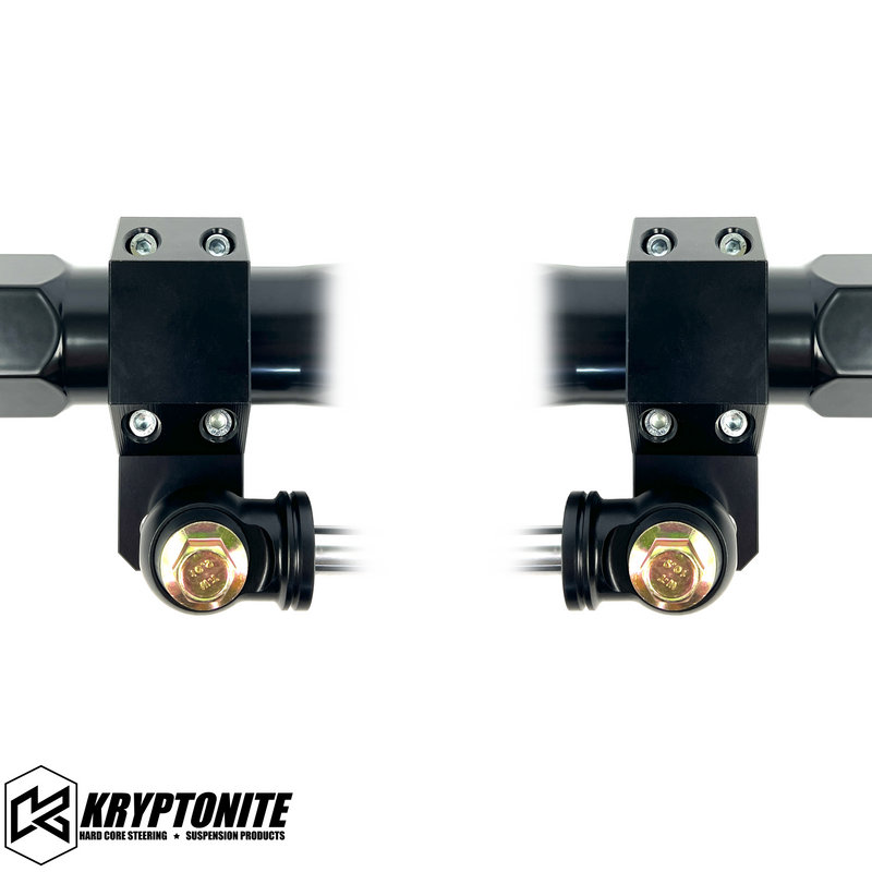 Load image into Gallery viewer, KRYPTONITE FORD SUPER DUTY F250/F350 DEATH GRIP DUAL STEERING STABILIZER KIT 2005-2024
