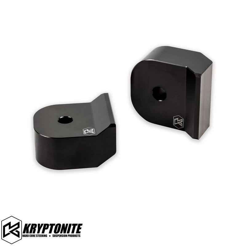 Load image into Gallery viewer, KRYPTONITE 1.5&quot; FORD SUPER DUTY F250/F350 LEVELING BOTTOM MOUNT COIL SPACER KIT 2005-2024
