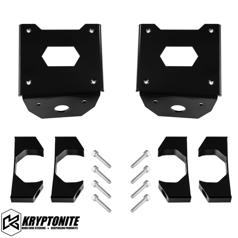 Load image into Gallery viewer, KRYPTONITE DEATH GRIP FRONT SHOCK RESERVOIR MOUNT KIT 2001-2010
