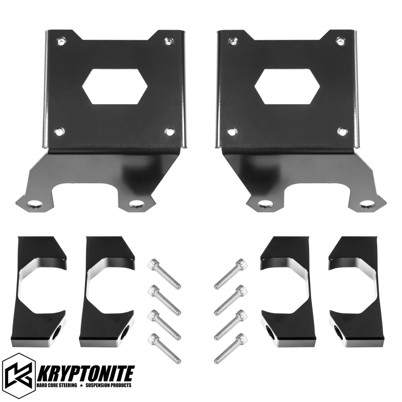 Load image into Gallery viewer, KRYPTONITE DEATH GRIP FRONT SHOCK RESERVOIR MOUNT KIT 2011+ GM
