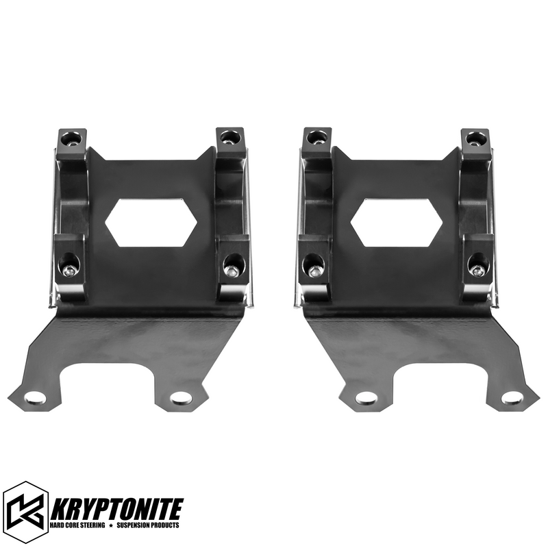 Load image into Gallery viewer, KRYPTONITE DEATH GRIP FRONT SHOCK RESERVOIR MOUNT KIT 2011+ GM
