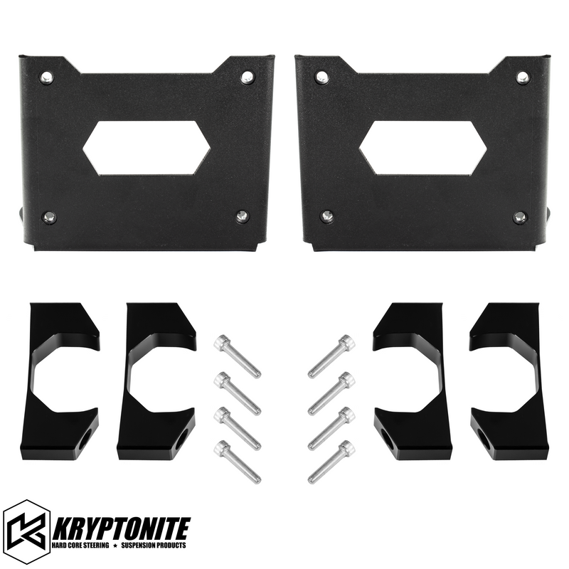 Load image into Gallery viewer, KRYPTONITE DEATH GRIP FRONT SHOCK RESERVOIR MOUNT KIT 2014+ RAM 2500/3500
