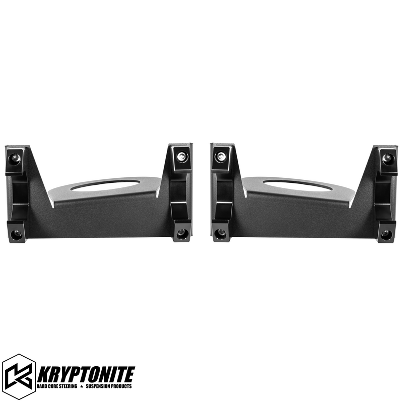 Load image into Gallery viewer, KRYPTONITE DEATH GRIP FRONT SHOCK RESERVOIR MOUNT KIT 2005+ SUPER DUTY
