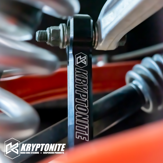 KRYPTONITE POLARIS PRO R/TURBO R DEATH GRIP FRONT SWAY BAR LINKS 2022+