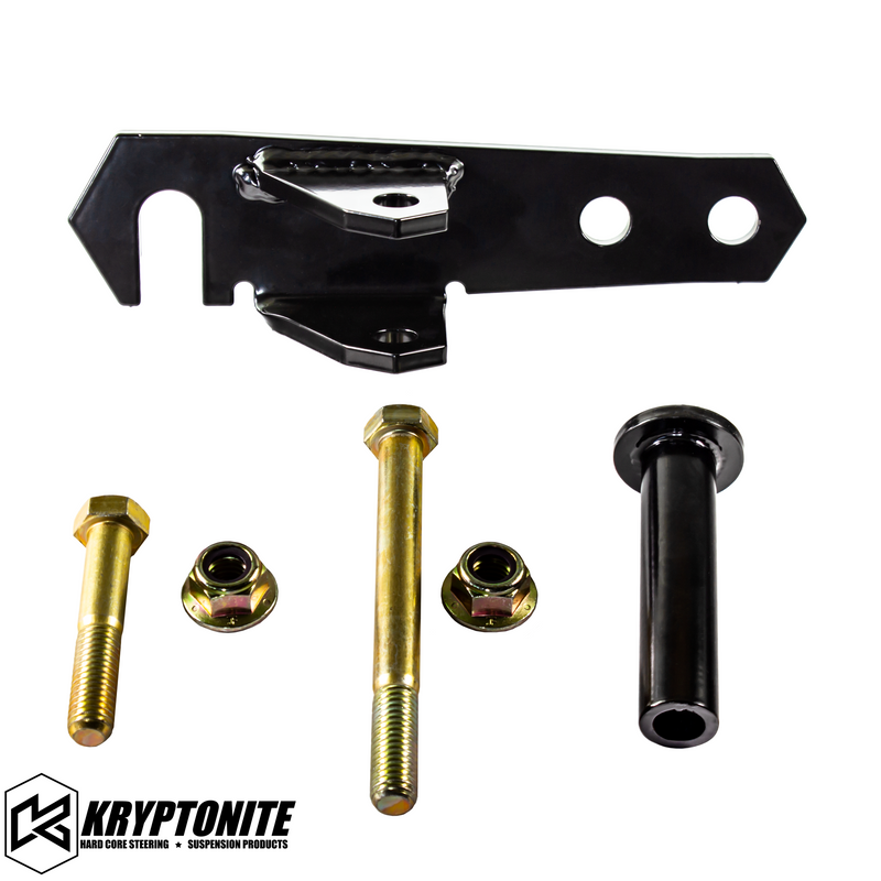 Load image into Gallery viewer, KRYPTONITE BOLT ON STEERING STABILIZER BRACKET 2015-2024
