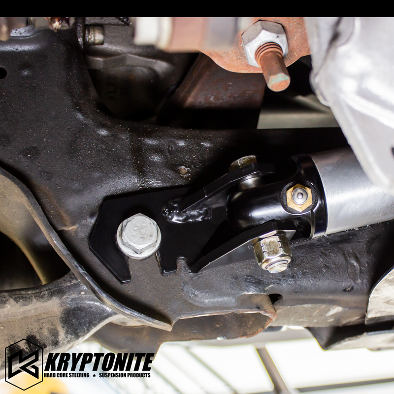 Load image into Gallery viewer, KRYPTONITE BOLT ON STEERING STABILIZER BRACKET 2015-2024
