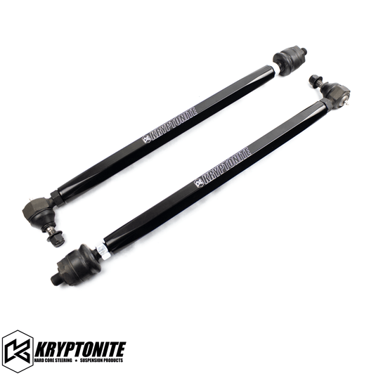 KRYPTONITE POLARIS RZR DEATH GRIP TIE RODS STAGE "1" 2015-2023 XP (+3" LONG TRAVEL)