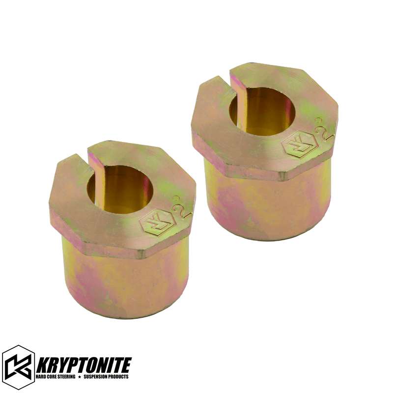 Load image into Gallery viewer, KRYPTONITE CASTER SHIM SET 2° FORD SUPER DUTY F250/F350 2005-2024
