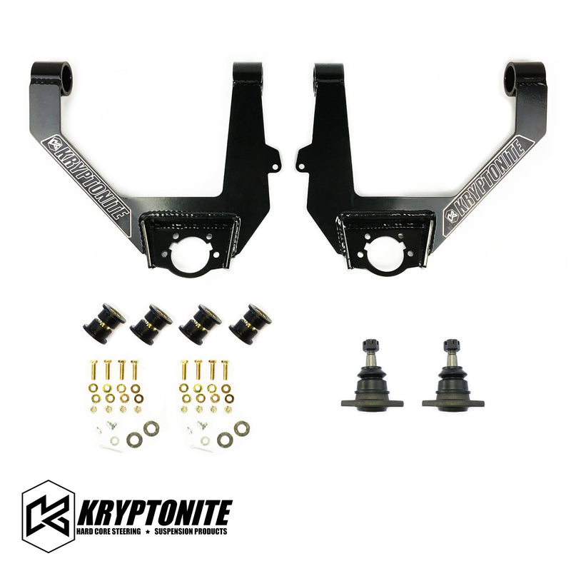 Load image into Gallery viewer, KRYPTONITE UPPER CONTROL ARM KIT 1/2 TON TRUCK 6 LUG 2007-2018 (KRUCA12)
