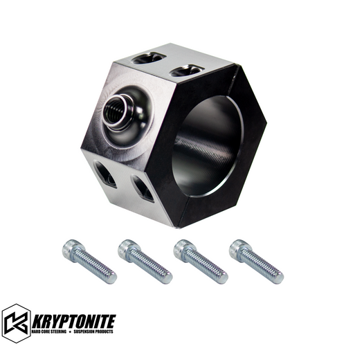 KRYPTONITE FORD SUPER DUTY F250/F350 DEATH GRIP STEERING STABILIZER ADAPTER KIT 2008-2025